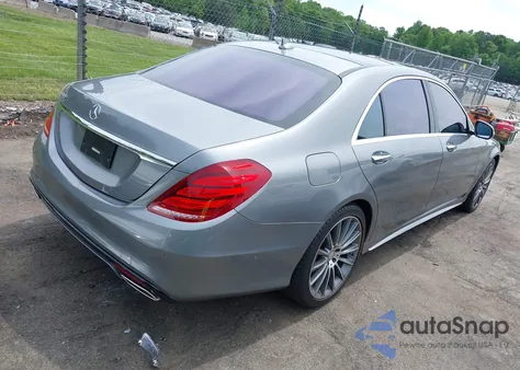 2015 Mercedes-Benz S 550 из США, поврежденный, VIN WDDUG8CB4FA169679